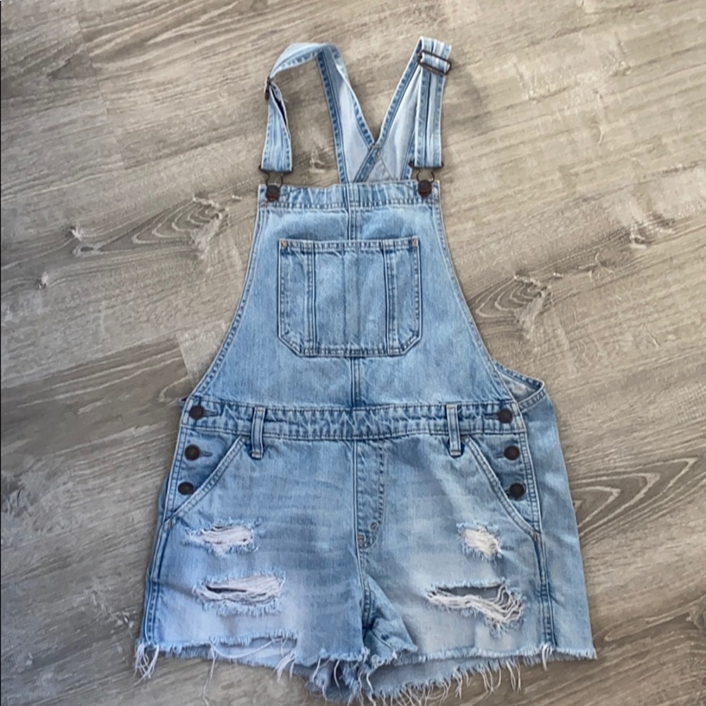 Abercrombie and Fitch overalls